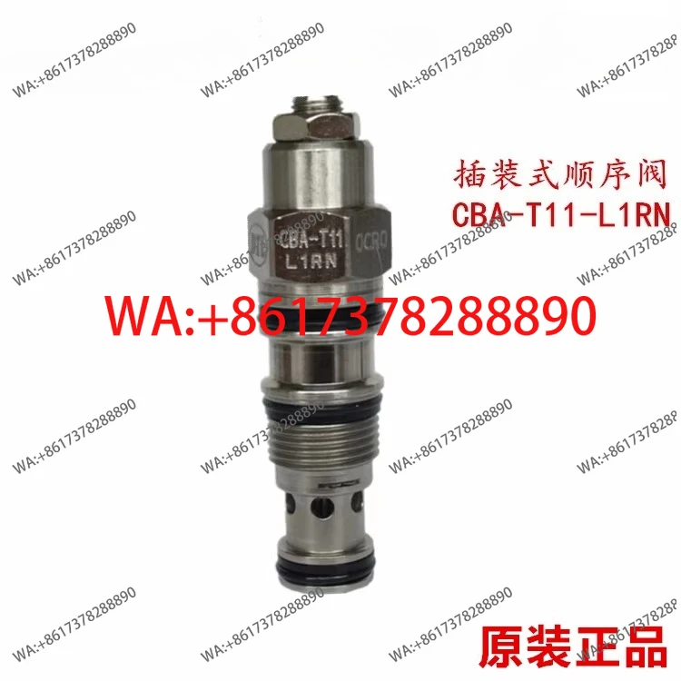 

Original and genuine Taiwan DTL cartridge counterbalance valve CBA-T11-L1RN CBA-T11-L3RN spot