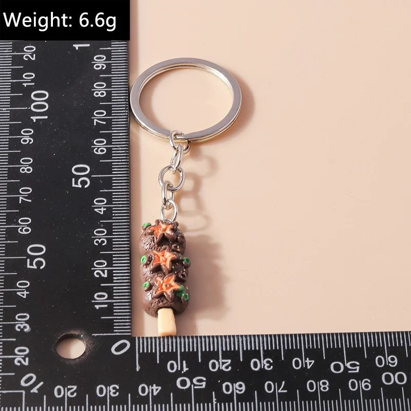 Cartoon 3d Frucht Orange Charms Schlüssel bund Souvenir Geschenke für Frauen Männer Auto Schlüssel Handtasche Anhänger Schlüssel ringe DIY Schmuck Zubehör – Detail 26