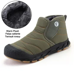 Winter Männer Schnee Stiefel Warme Pelz Große Größe 29-47 Unisex Stiefeletten Lange Plüsch Outdoor Herren Sneakers Wasserdichte männlichen Casual Schuhe