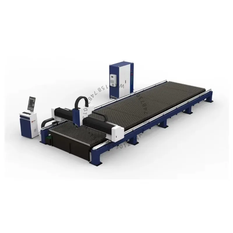 New 6020 3000W Fiber Las Ercutting Mach Ines Cnc Gantry Flame Cutting Mach Ine