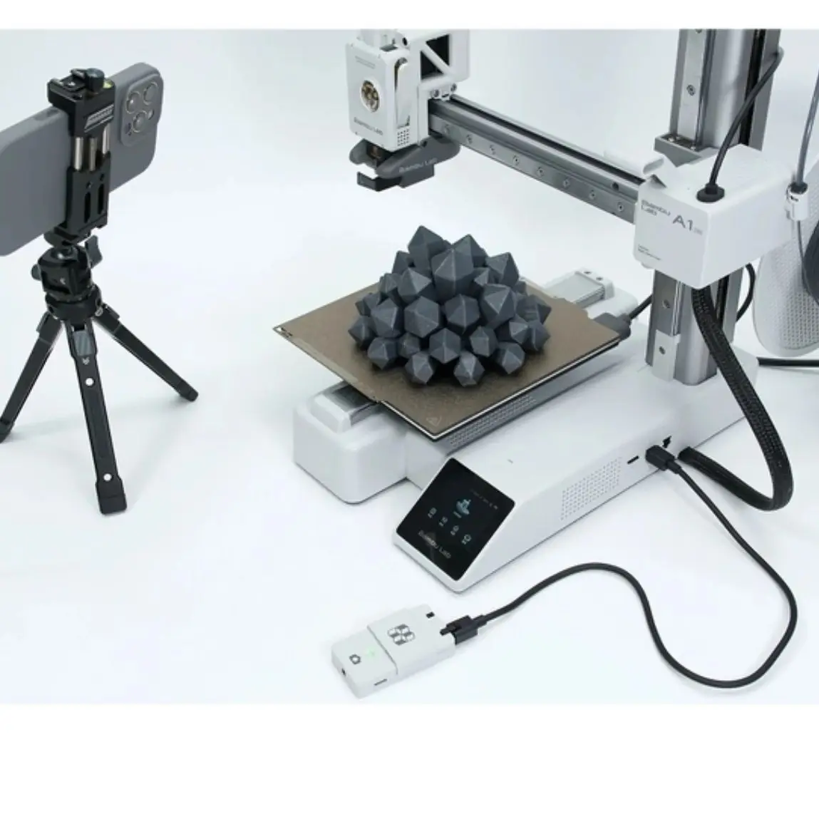 CyberBrick Time-Lapse для 3D-принтеров Bambu Lab A1 / A1 Mini Series, устройство для съемки таймлапс-фотографий для 3D-принтера Bambu P2S