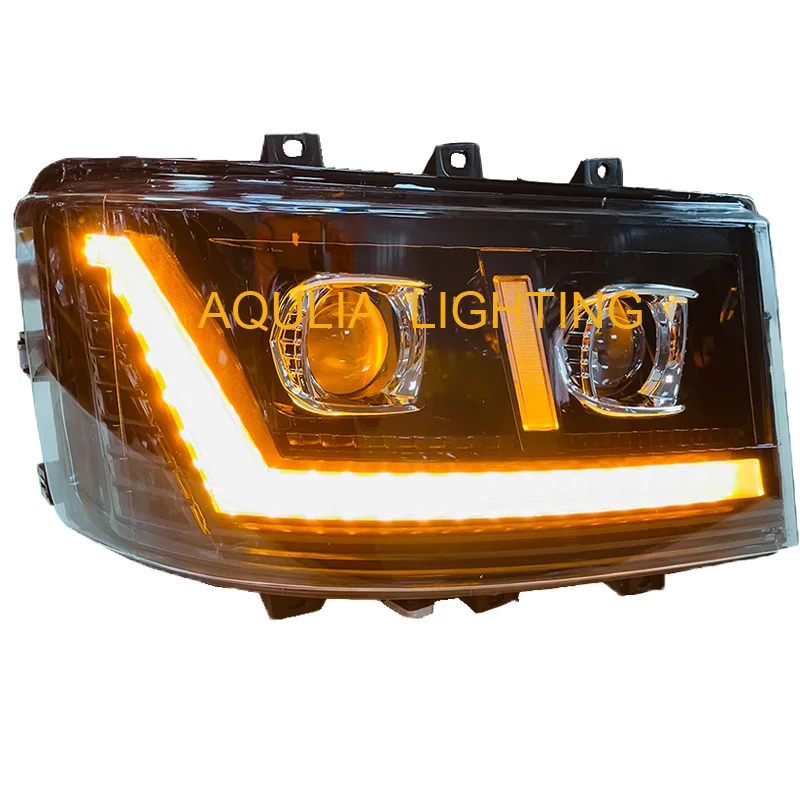 1PCS 24V New Design Full LED Head Lamp Fit For Scania Truck R650 G500 S730 S500 P500 MANUAL 2379889 - 2655840 - 2674382