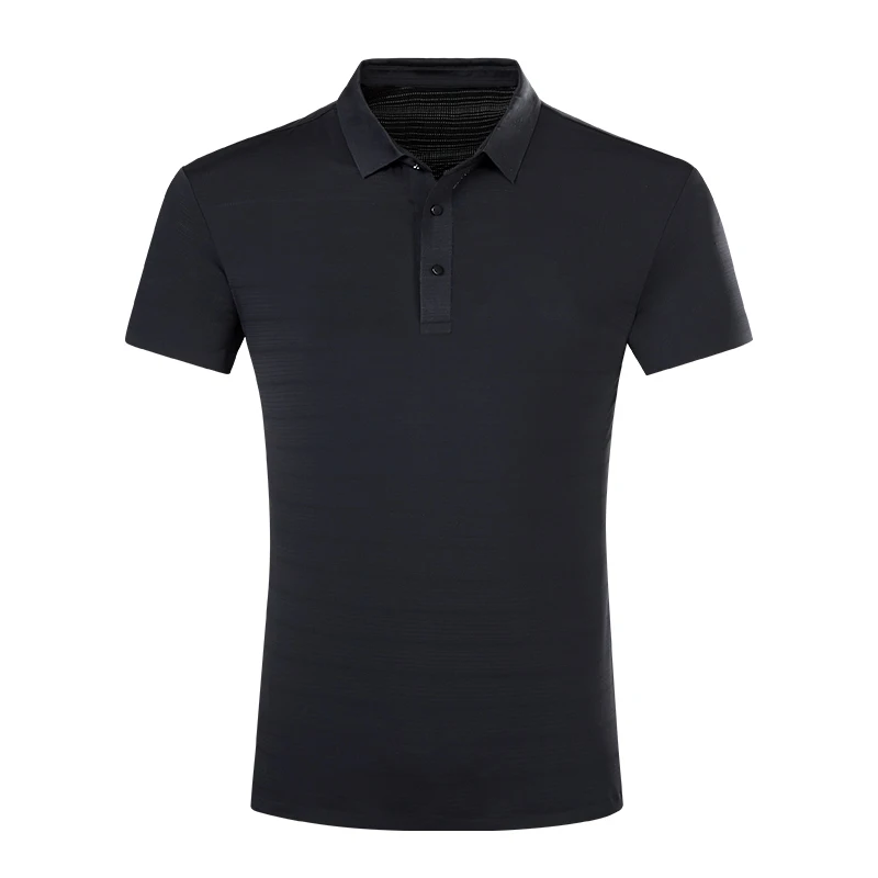 

Summer Men's T-Shirt Fashion Business Casual Polo Shirt Men's Clothing Ice Silk Cool High Street Wear Short Sleeve office M-4XL