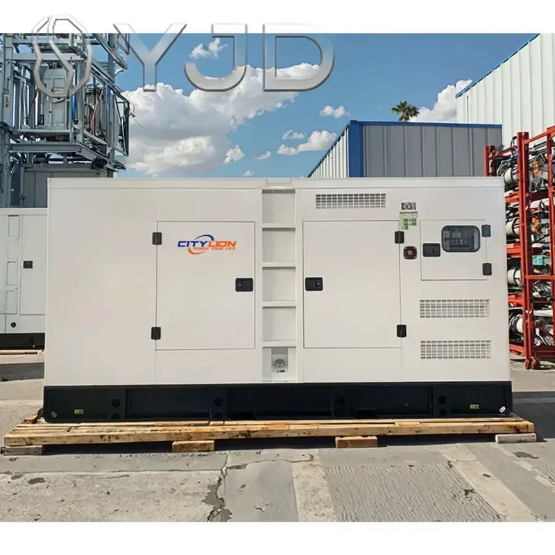 ATS 350KVA 280KW Silent Generator for Marine Application 60Hz Frequency and 230V Rated Voltage Energy Saving