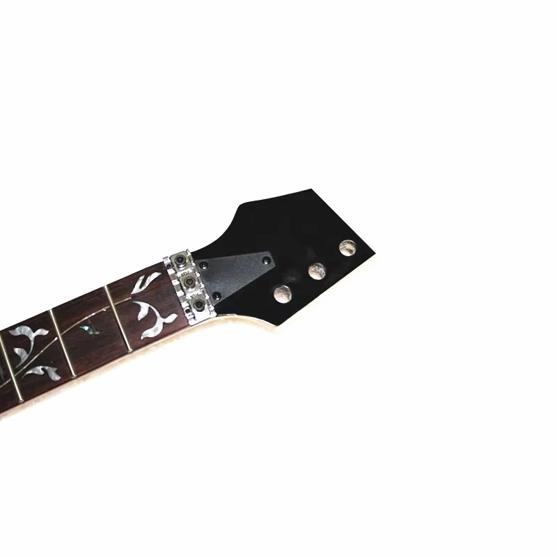 24 Frets Maple Electric Guitar Neck Reverse Headstock Right Hand Rosewood Fingerboard Musical Instruments Accessories Parts