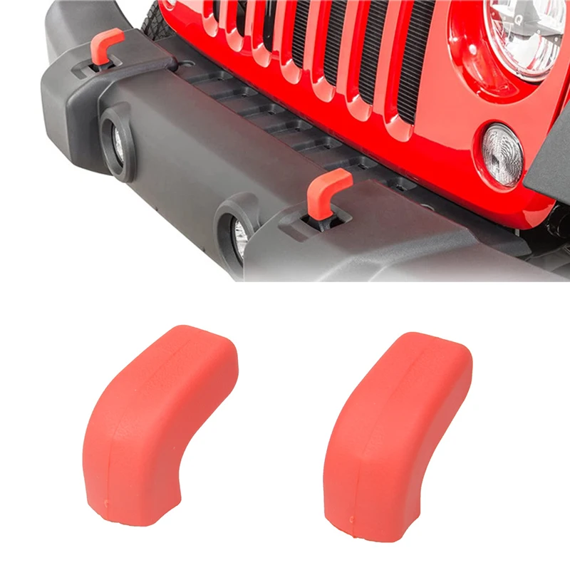 

Передняя крышка пары прицепа с отбойником, оболочка для пары прицепа, буферный блок подходит для 07-23 JK JL JT Wrangler