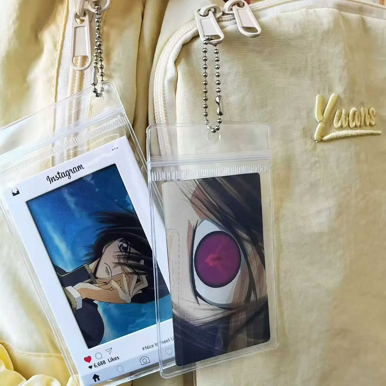 بطاقة عدسية ديناميكية من Code Geass Lelouch، حقيبة ظهر إبداعية، بطاقة بريدية قابلة للجمع، هدية صغيرة لعيد الميلاد وعيد الميلاد #2