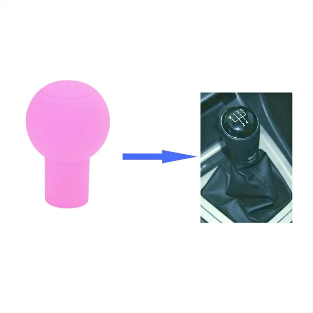 Universal Soft Silicone Manual Stick Lever Shell 5 Gear Shift Knob Cover Lever Shift Knob Shift Gear Knob Cover Gear Knob Cover