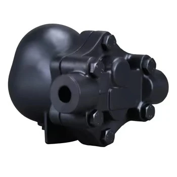 High-Temperature Free Floating Steam Trap With Manual And Pneumatic Control Ball Valves And Flush Valves For Water Oil And Gas
