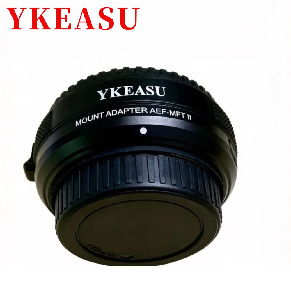YKEASU Lens Adapter With Canon EOS EF Mount Lens MFT Olympus PEN Panasonic GH5 GH4  GH3 GH5ii Lumix Cameras EOS-M4/3