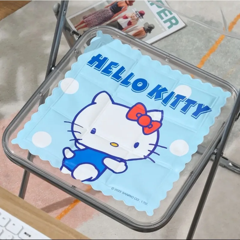 

My Melody Ice Cushion Kuromi Cartoon Cute Character PVC Summer Cooling Cool Office Chair Mat Home Classroom Student Use Gifts