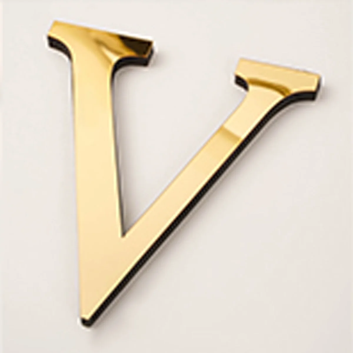 20 cm goud acryl spiegel Engelse letters muurstickers verjaardag decoratie festival feest bruiloft decor zelfklevende kunst muurschildering