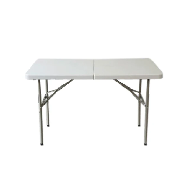Outdoor Or Indoor HDPE Portable Rectangular FoldingTrade Show Table