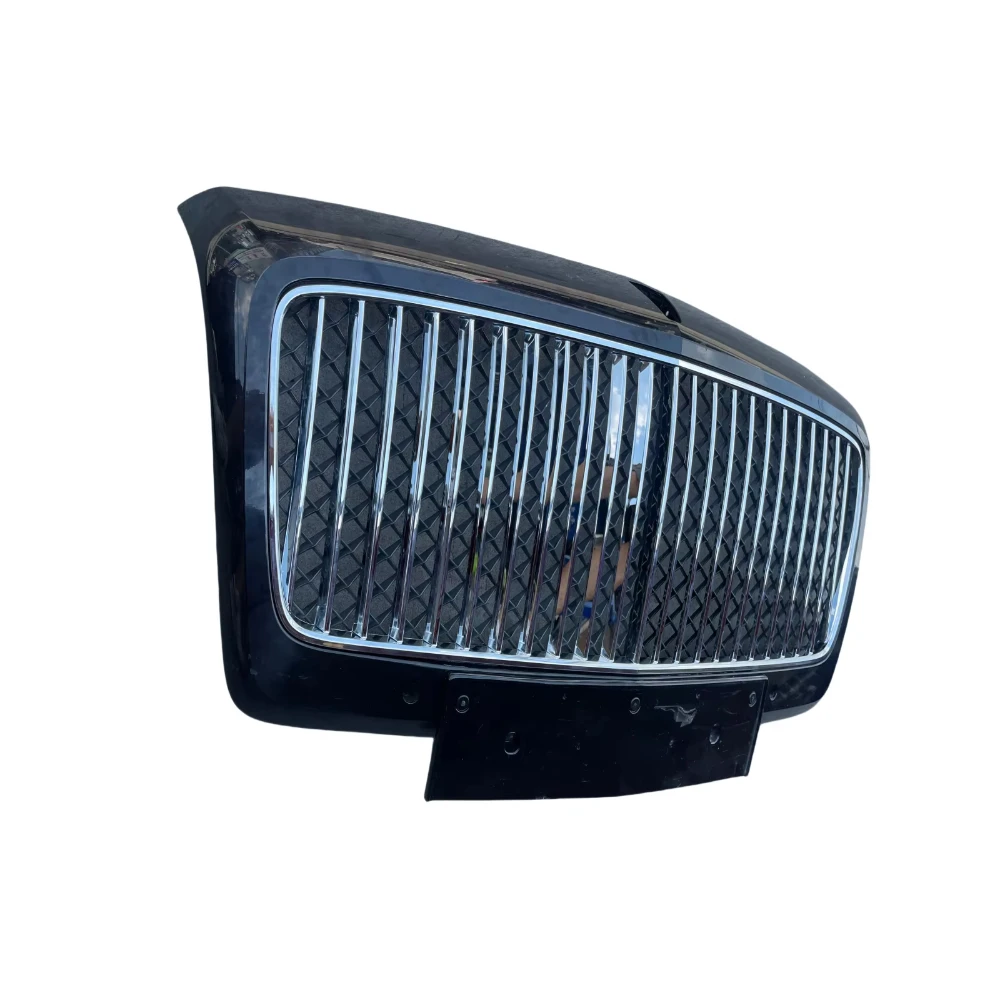 The New High Quality Flying Spur ZG2 Front Bumper Center Mesh air Hood Intake Grille Chrome Silver Tuyere