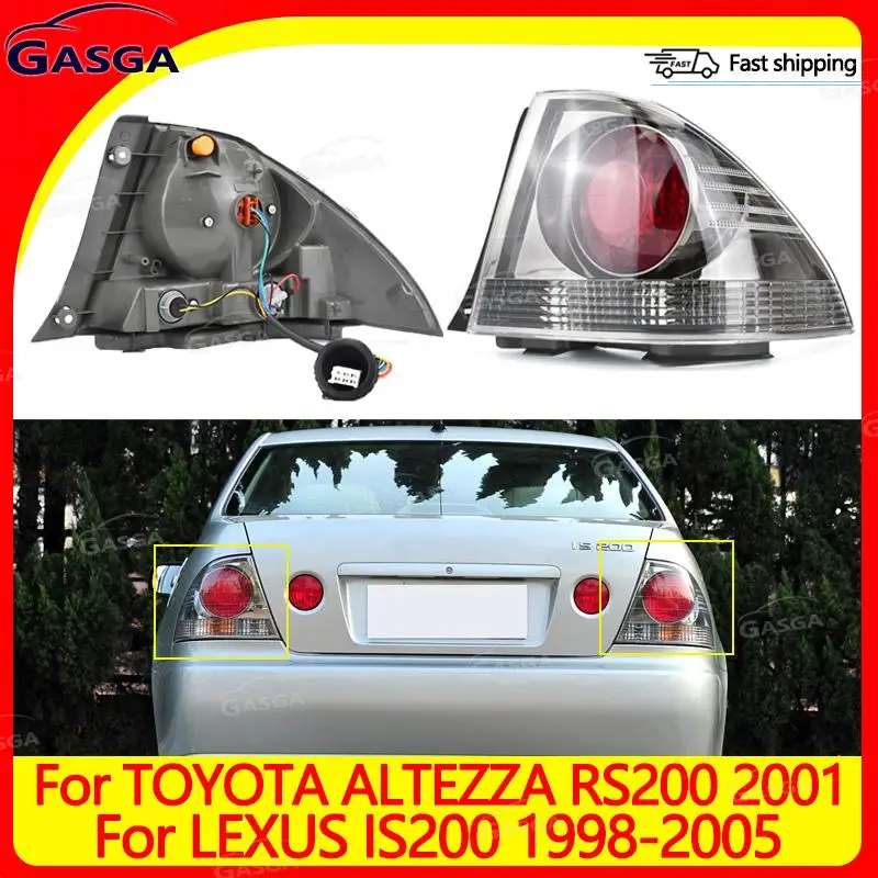 

Rear Tail Lamp For TOYOTA ALTEZZA RS200 2001 Car rear bumper taillight suitable For LEXUS IS200 1998-2005 Rear Bumper Tail Light
