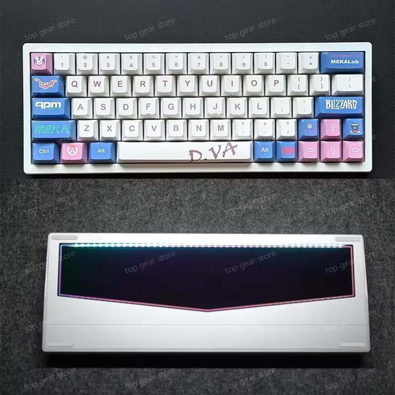 キーボード everglide su64 Everglide SU64 ゲーミングキーボード ホール効果スイッチ RT 0.001mm