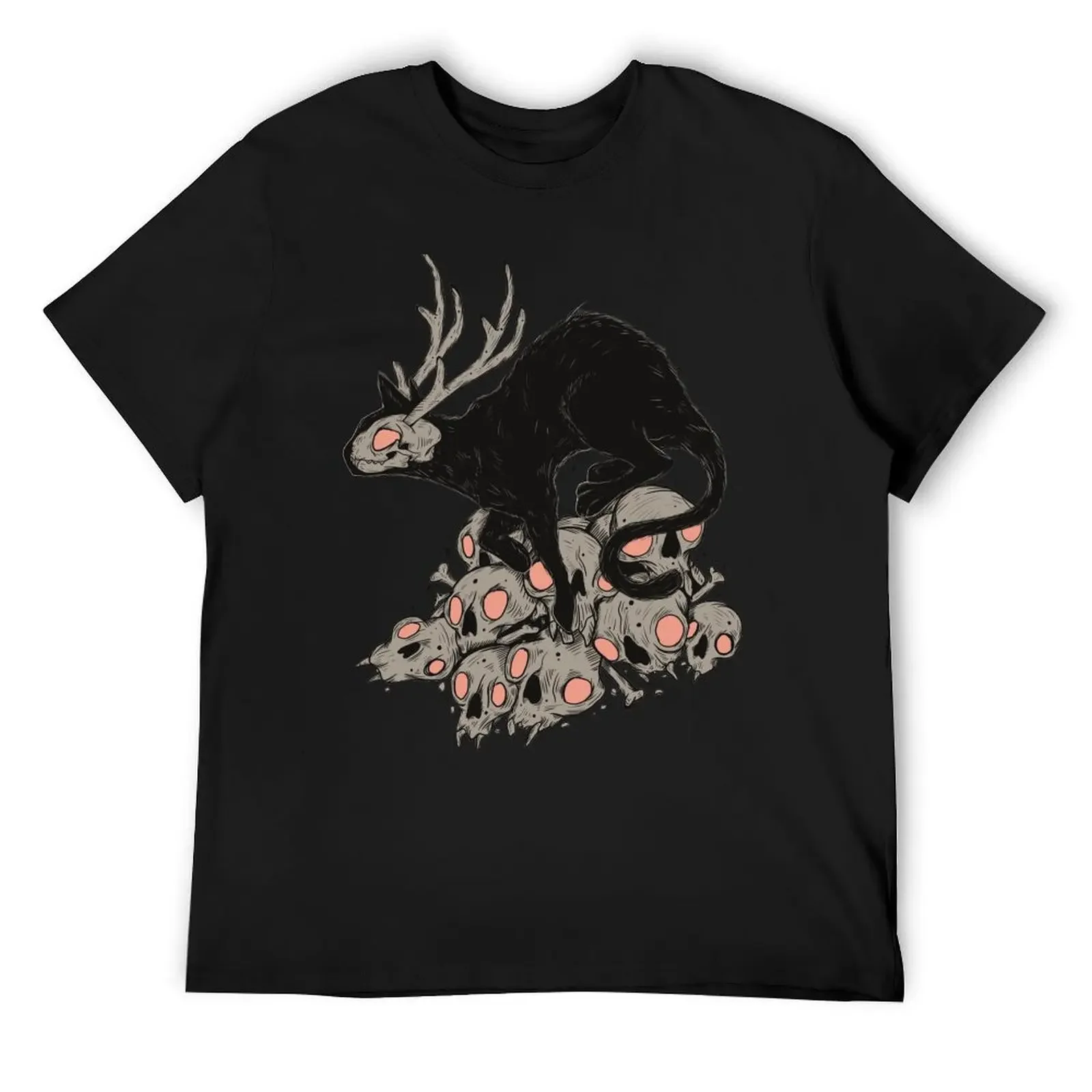 

Kitty Demon Skull T-Shirt summer shirt affliction shirts Louboutins vintage anime shirt mens t shirts