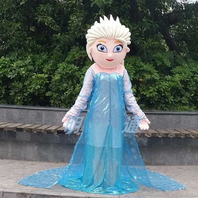 Cosplay Frozen Snow man Olaf Elsa Anna Princess character costume Mascot Advertising Fancy Dress Party Animal carnival props AliExpress