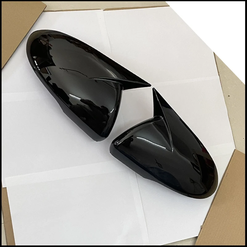 

Car Styling For Optima 2016-2019 Rearview Mirror Cover Sticker Trim With Horn Caps Decorate Auto Parts Accessories