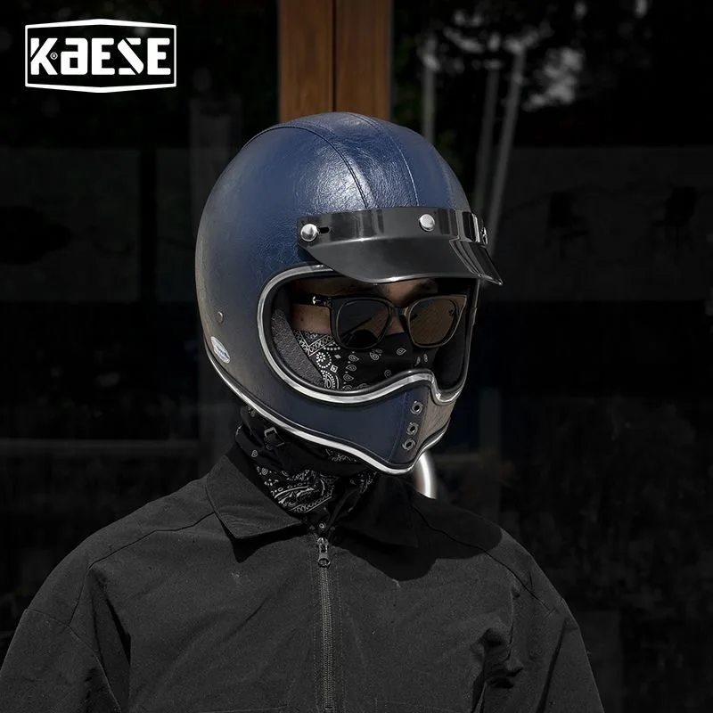 

Classic Bird's Beak Comfortable Design ABS Full Face Helmet Noise Reduction Special Design for Quiet Ride with Good Protection