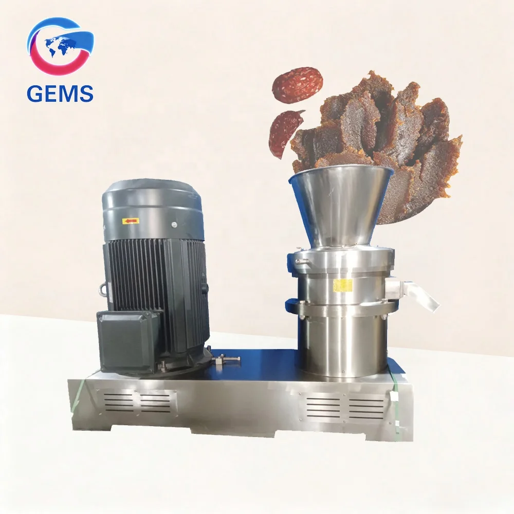 Dates Paste Processing Making Machine Price Date Paste Jujube Forming Machine Puree Colloid Grinder Date Syrup Production Line