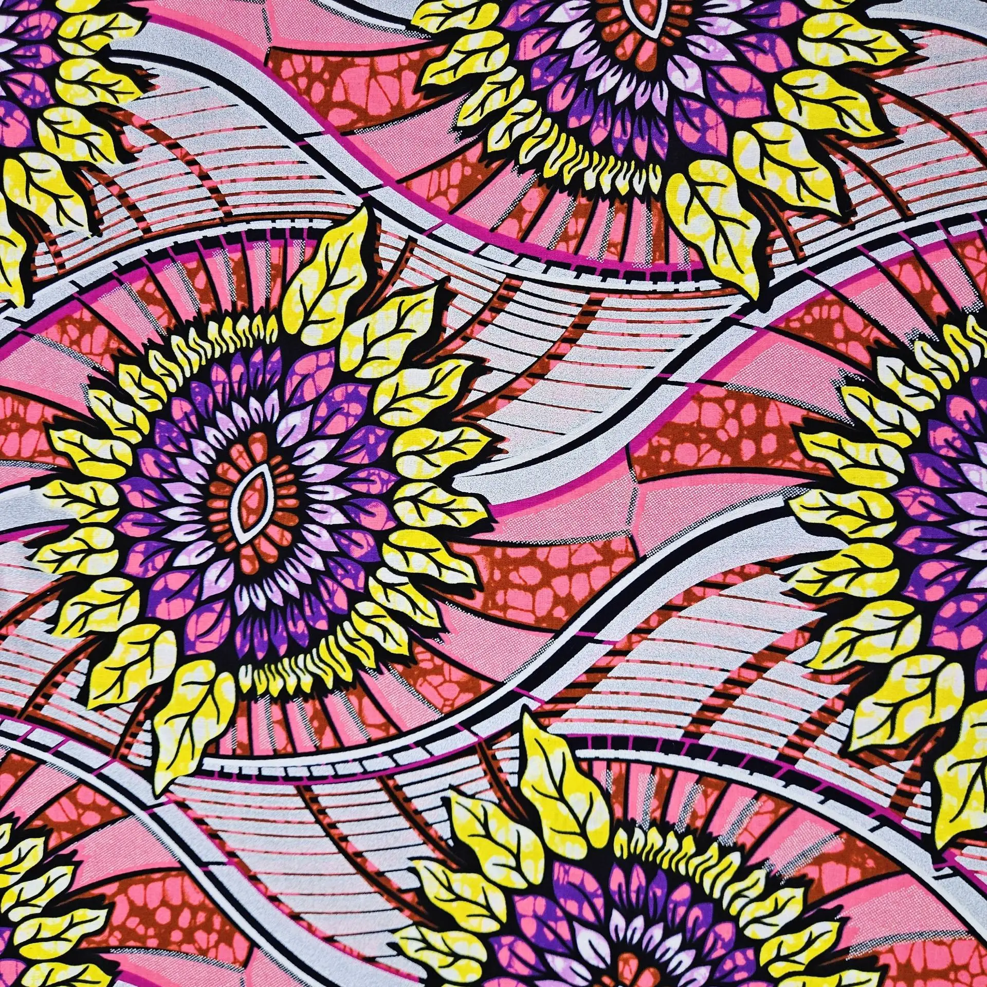 6Yards Long Cotton African Sty - Sewing Batik 评论和价格