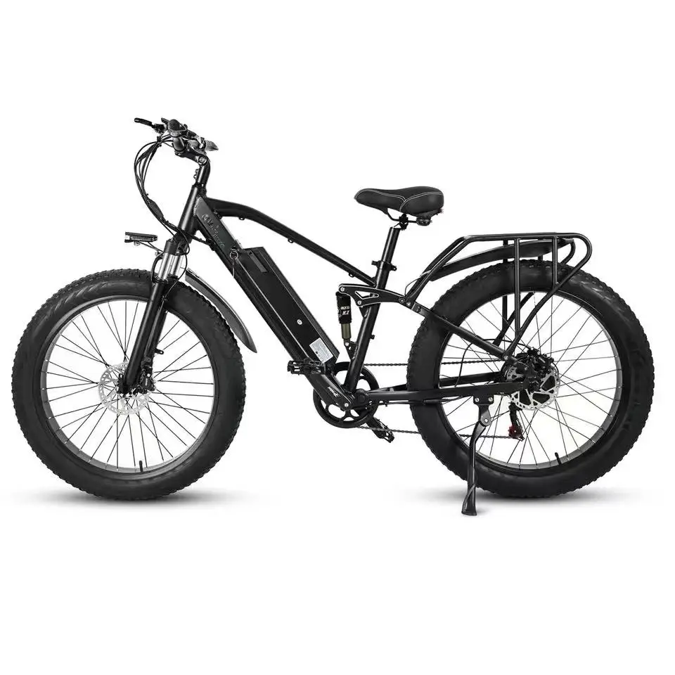 

EU Stock Electric Bicycle 48V750W 26 Inch 4.0 Fat Tire E Bike 17Ah Lithium Battery Electric Bicycle Mountain Bike Electric Bike