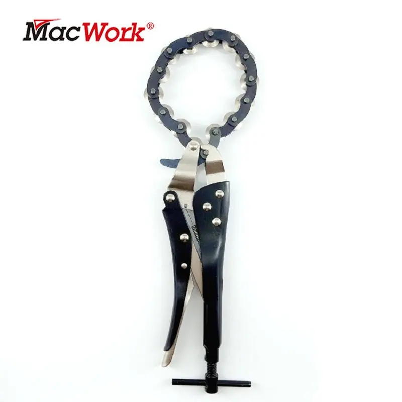 MacWork Exhaust Pipe Cutter 0.6 to 3.3 Inch Tailpipe Cutter Chain Exhaust Cutter Rolling Blade PVC Cutter or Copper Pipe Cutter