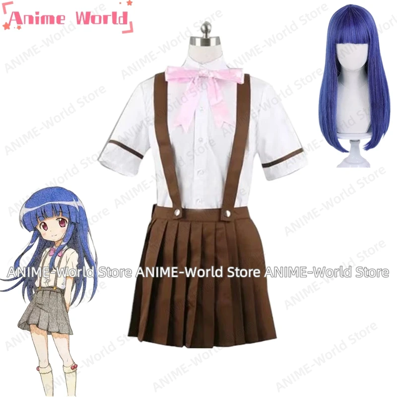 Disfraz de cosplay de anime Higurashi When They Cry Higurashi no Naku Koro ni Rika Furude, uniforme personalizado para Halloween