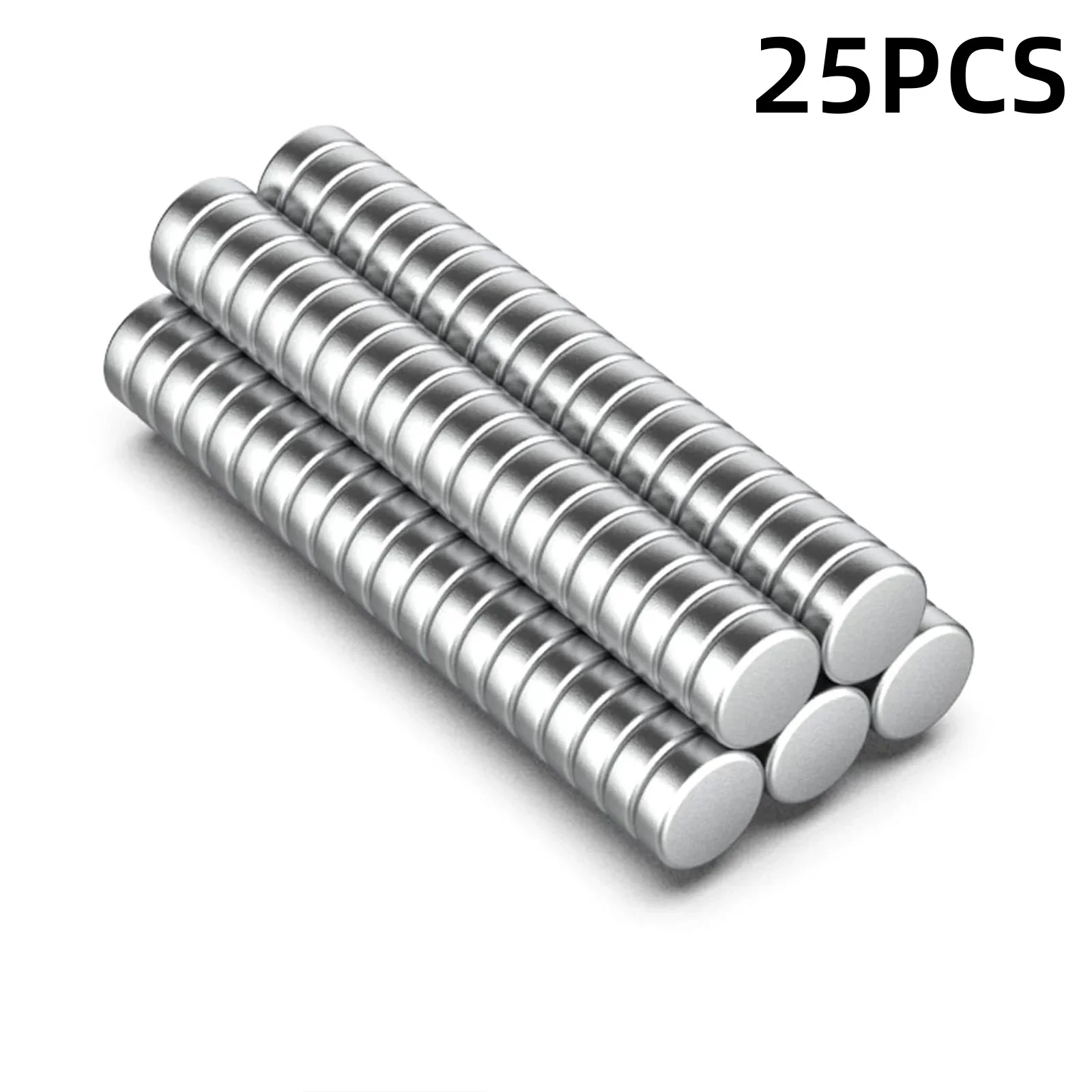 100 Stück 6x2mm Starke Runde Magnete für Kühlschrank, DIY, Bau, Wissenschaft, Handwerk, Bildung