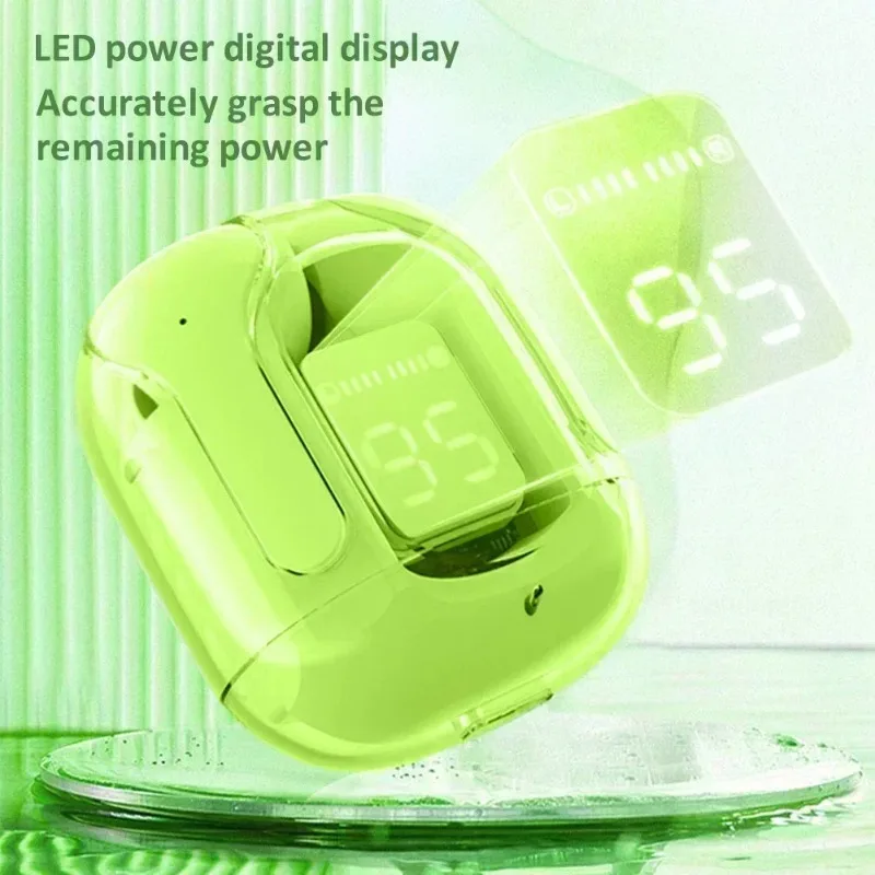 New Wireless Mini Earbuds LED Power Digital Display TWS Wireless Headset Stereo Sound Bluetooth Headphones for smartphones