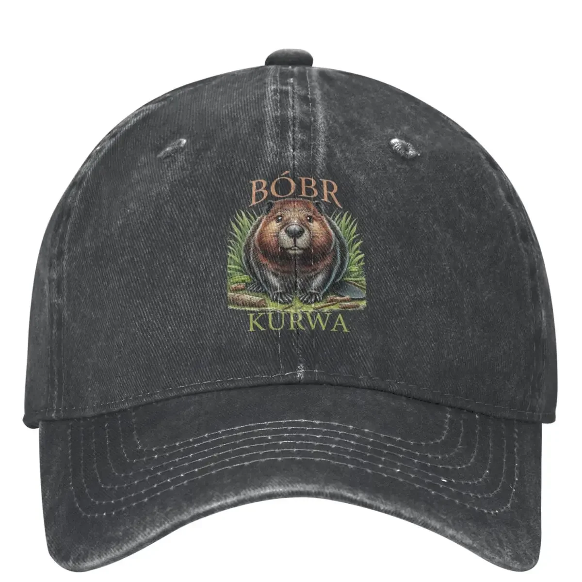 Bobr Kurwa  Baseball Cap Bober Beaver Bobr Unisex-Teens Custom DIY Hip Hop Hats Spring Fashion Outdoor Sports Baseball Caps