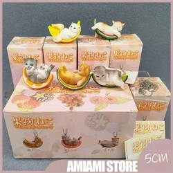 5cm Cat Action Figures Cross-Dressing Turtle Dinosaur Tiger Kawaii Cute Toy Decoration Ornaments Display Doll Kid Gift