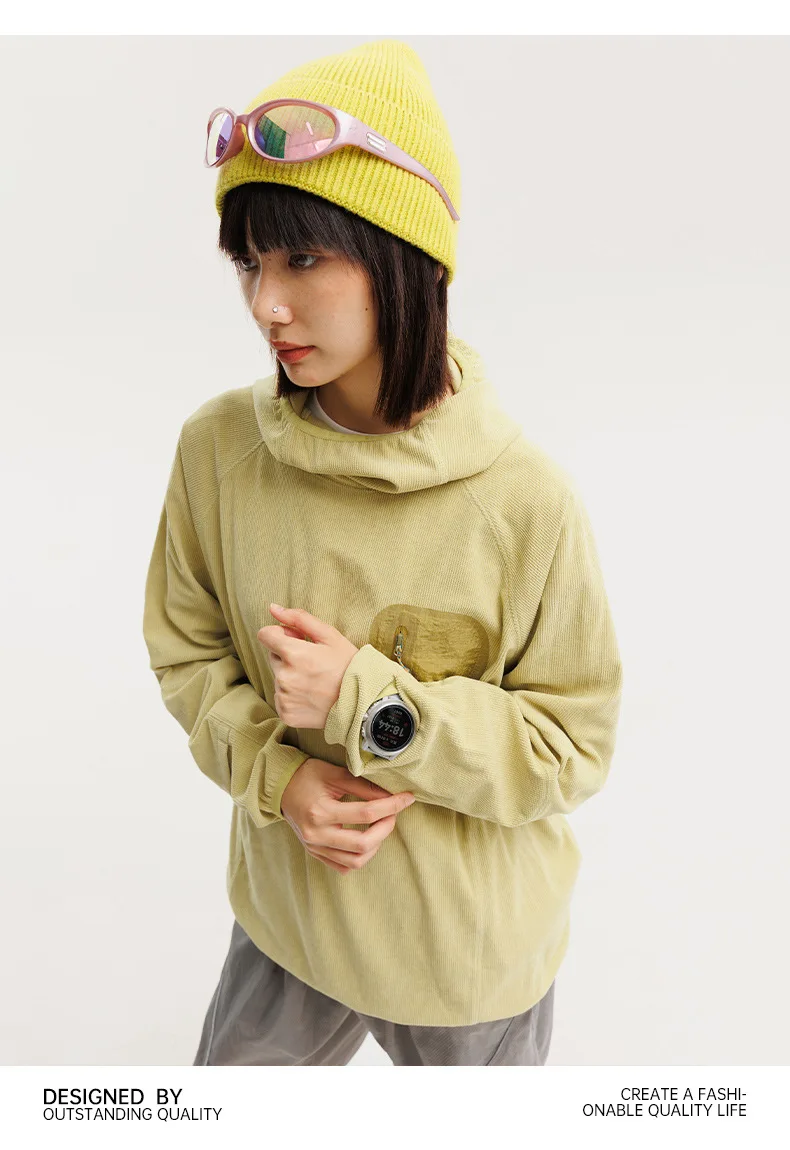 Unisex Leichtgewicht Waffelstruktur Hoodie Schnelltrocknend Langarm T-Shirt Atmungsaktiver Outdoor Sportlicher Pullover für Frühling Herbst – Detail 18