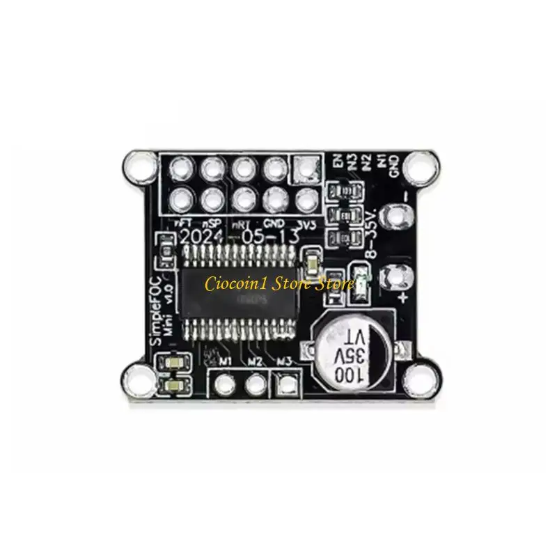 A3PC Simple FOC Mini BLDC Motor Driver With DRV8313 Chip Supports SPWM And SVPWM Inputs Easy To Use