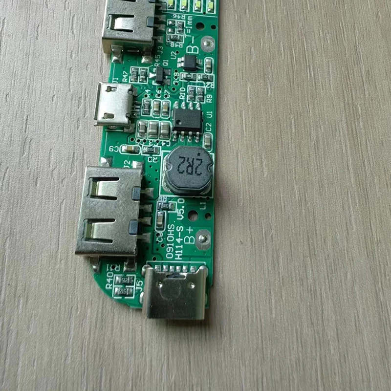 Nowy 5V 2.4A Dual USB Micro/Type-C przenośny powerbank USB ładowarka do płyty baterii litowej akcesoria do telefonu DIY moduł ładowania