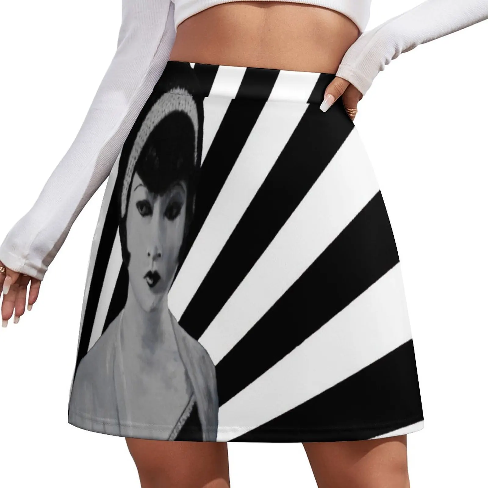 

Anna May Wong 3 - Art Deco Mini Skirt midi skirt for women chic and elegant woman skirt Kawaii for woman Mini