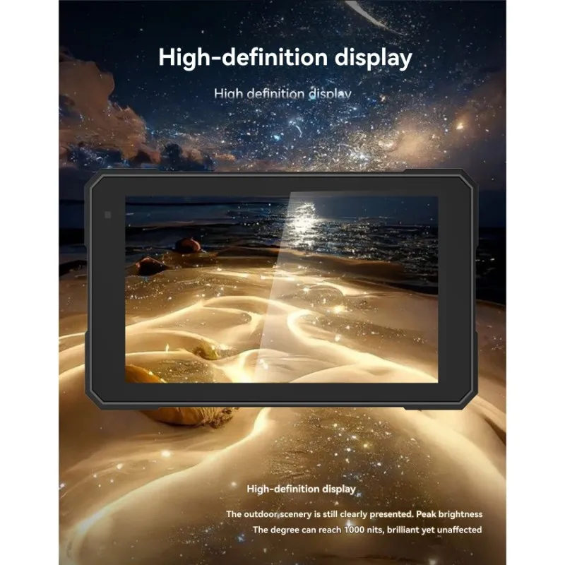 Superior-Bluetooth Player-Integrated 5 Inch Waterproof Motorcycle Navigation Screen-Portable Smart Wireless Carplay Android Auto