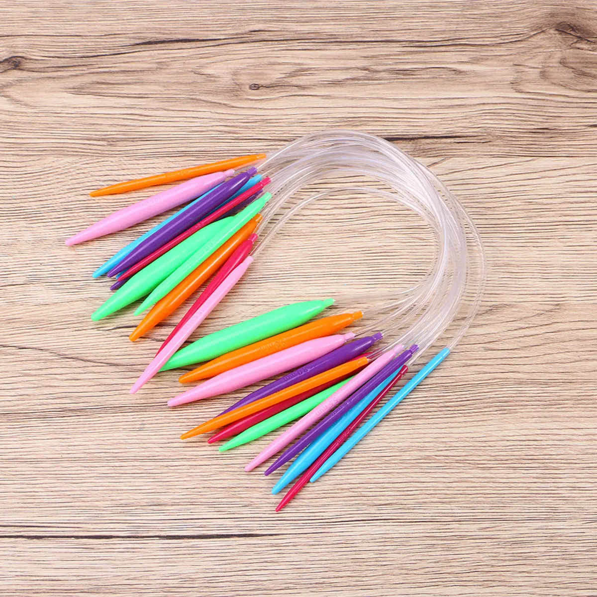 

Набор круговых спиц для вязания, 12 шт., премиум-качество, без острых краев, идеально подходят для свитеров, шарфов и DIY-проектов