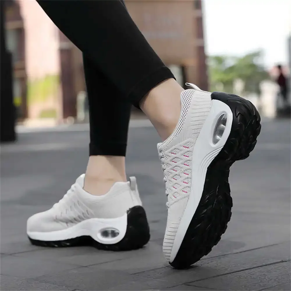 

Size 38 Round Nose White Ladies Sneakers Basketball Shoes For Women Sport Plus Size Boots 0 Brands Sneakersy Deporte Resort