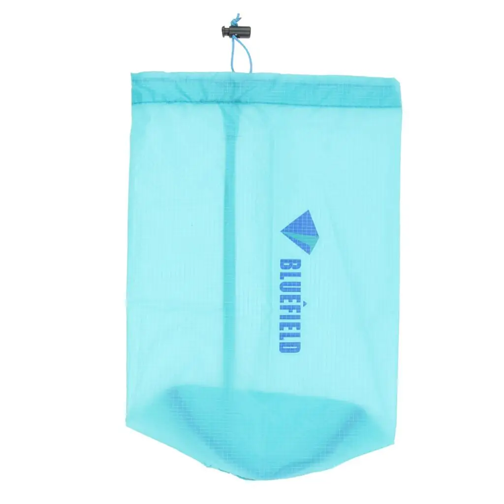Travel Drawstring Bag Ultralight Waterproof Ditty Sack Foldable Camping Storage Bag for Beach and Hiking
