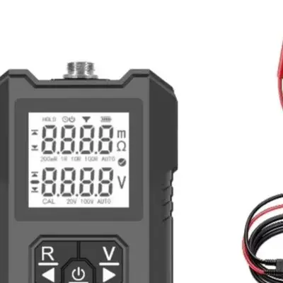 Voltage Internal Resistance Tester 0-100V 0-200Ohm High Accuracy Car Battery Analyzer Meter With For Type-c Rechargeable For
