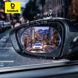 Baseus Car Clear Rearview Mirror Rainproof Film Anti Fog Sticker Car Accessories Waterproof Film Glare-repelling Clarity Visible