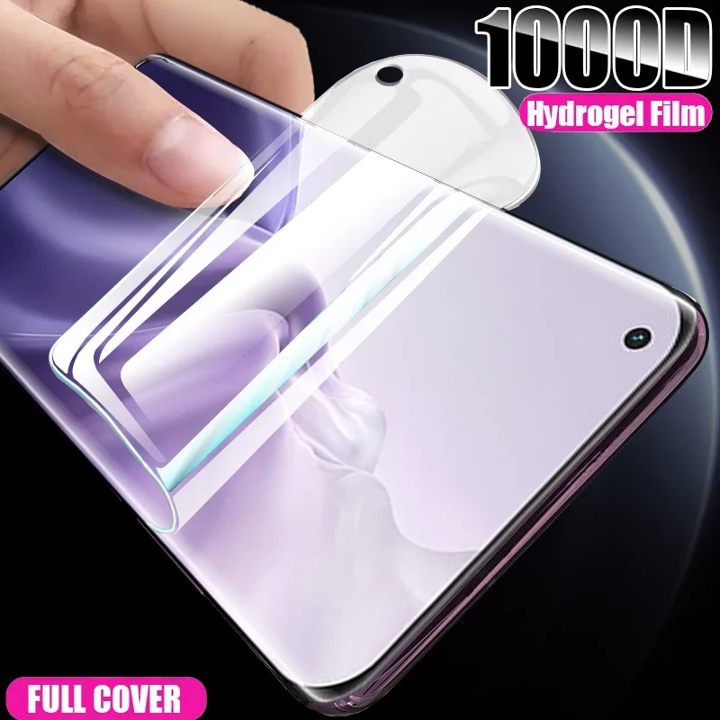 HD Full Cover Hydrogel Film For OPPO A95 5G A96 4G Full Cover HD film Screen Protector For OPPO A53S A96 5G A97 Film Not Glass