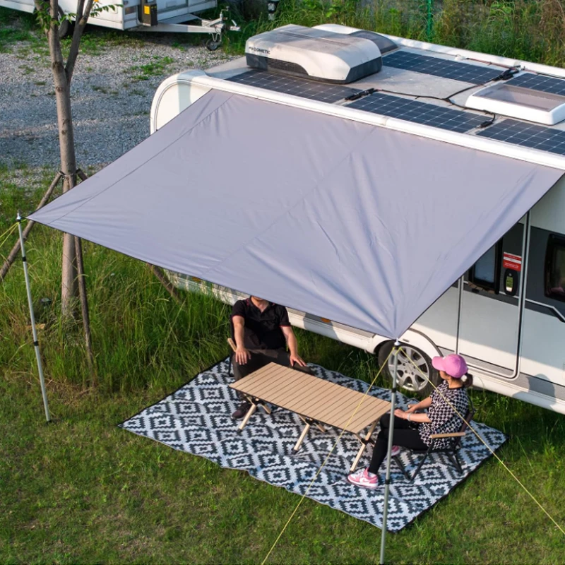 

Customizable SUV Car Roof Tent with Waterproof Oilcloth Outdoor Camping Sunshade Side Canopy