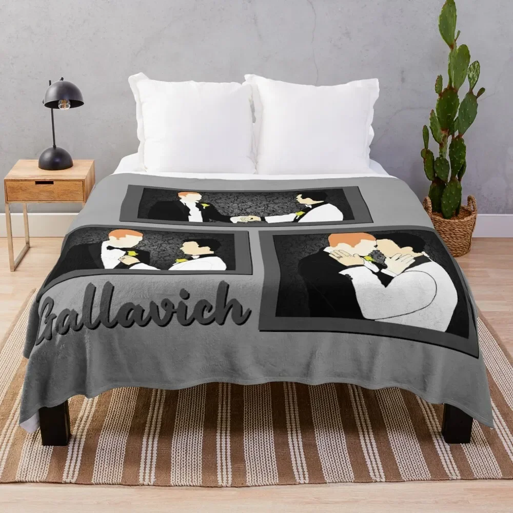 

Gallavich Throw Blanket Vintage Luxury Designer funny gift Luxury Throw Blankets