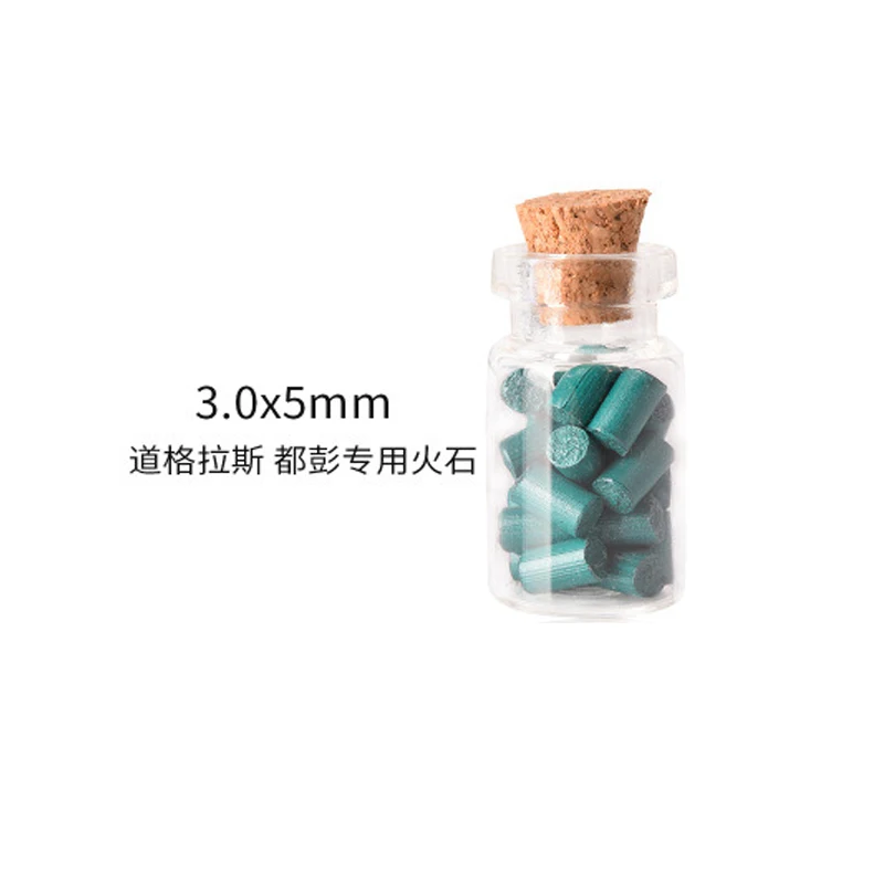 2 Bottles/Pack 5A Soft Flint Stones for Zippo Lighter Big Sparkle Lighter Accessories φ2.2mm, 2.3mm, 2.5mm, 3mm, view 5