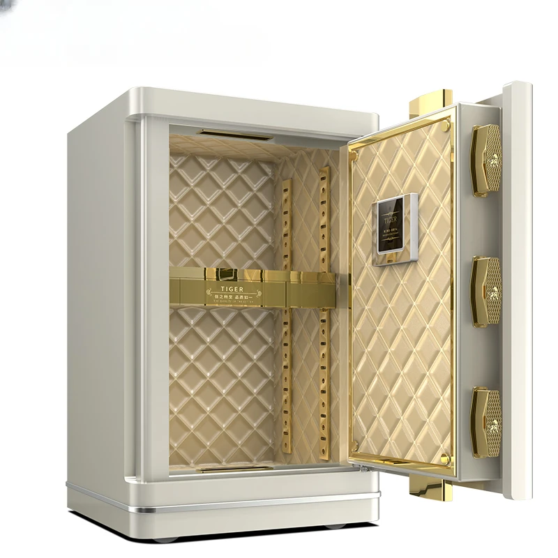 Anti-theft safe office 45/60cm family fingerprint password box into the wardrobe all-steel filing cabinet.