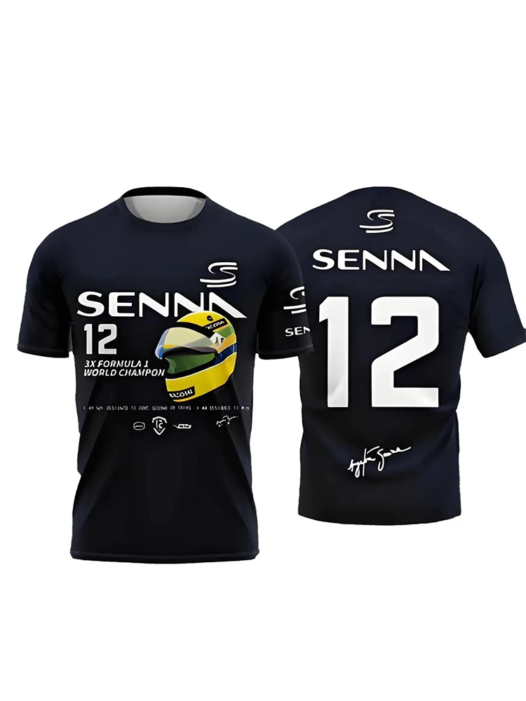 AliExpress NONE Limited Edition Ayrton Senna Memorial T Shirt Cool Breathable Fabric for Men Teens Outdoor Sports Running Fitness Cycling