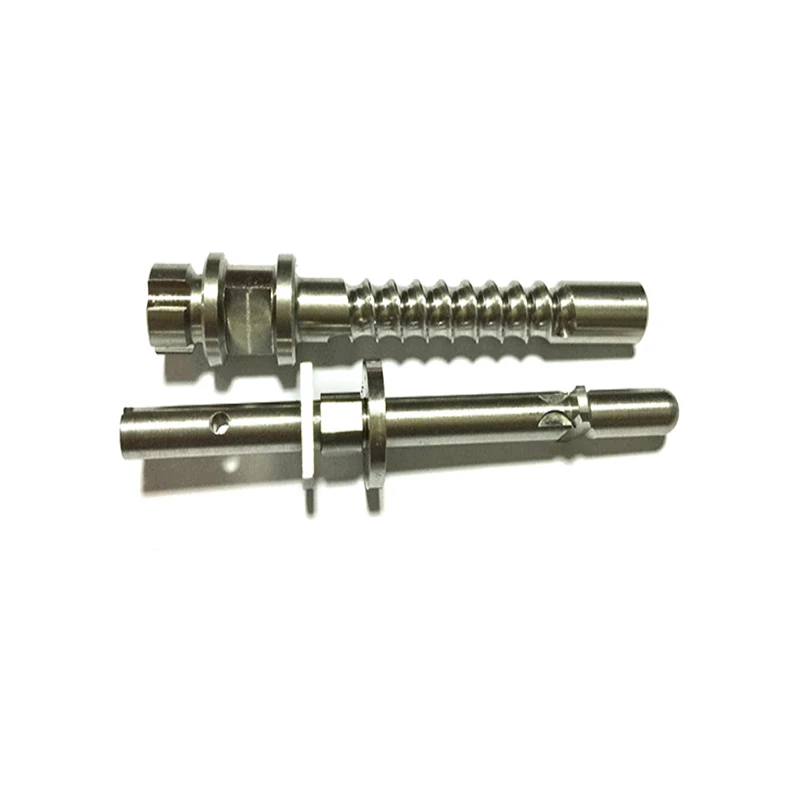 Custom CNC machined stainless steel material Precision shaft components Industrial Transmission / Connection Accessories